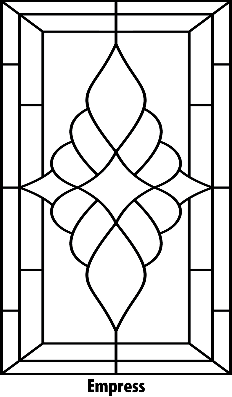 Empress Glass Window Overlay